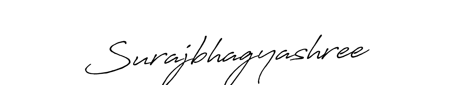 Once you've used our free online signature maker to create your best signature Antro_Vectra_Bolder style, it's time to enjoy all of the benefits that Surajbhagyashree name signing documents. Surajbhagyashree signature style 7 images and pictures png