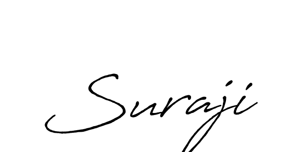 How to make Suraji name signature. Use Antro_Vectra_Bolder style for creating short signs online. This is the latest handwritten sign. Suraji signature style 7 images and pictures png