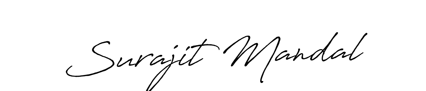 You should practise on your own different ways (Antro_Vectra_Bolder) to write your name (Surajit Mandal) in signature. don't let someone else do it for you. Surajit Mandal signature style 7 images and pictures png