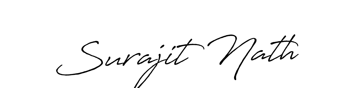It looks lik you need a new signature style for name Surajit Nath. Design unique handwritten (Antro_Vectra_Bolder) signature with our free signature maker in just a few clicks. Surajit Nath signature style 7 images and pictures png