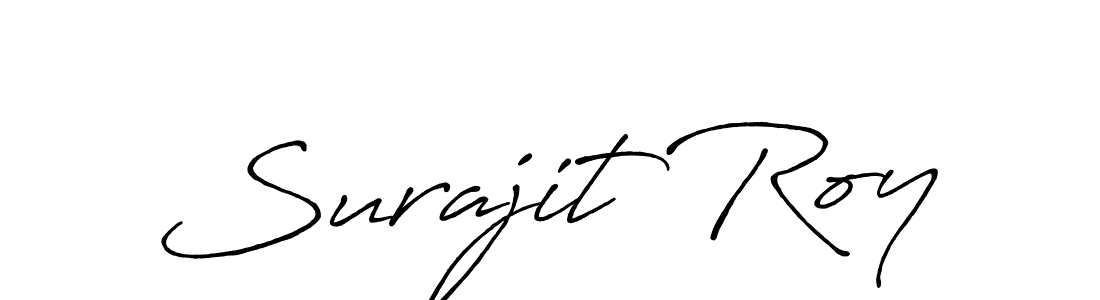 Surajit Roy stylish signature style. Best Handwritten Sign (Antro_Vectra_Bolder) for my name. Handwritten Signature Collection Ideas for my name Surajit Roy. Surajit Roy signature style 7 images and pictures png