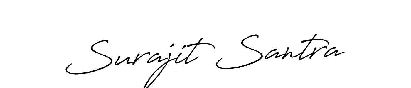 Similarly Antro_Vectra_Bolder is the best handwritten signature design. Signature creator online .You can use it as an online autograph creator for name Surajit Santra. Surajit Santra signature style 7 images and pictures png