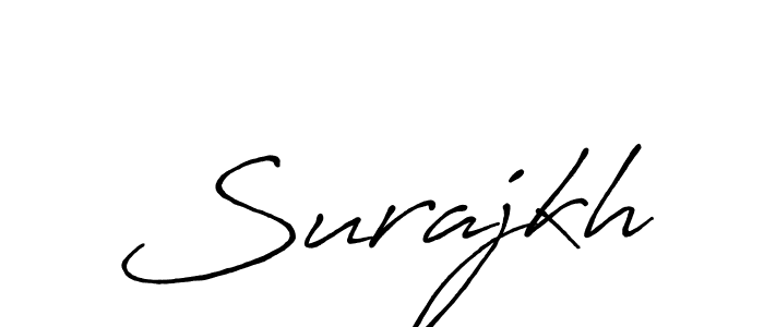 Similarly Antro_Vectra_Bolder is the best handwritten signature design. Signature creator online .You can use it as an online autograph creator for name Surajkh. Surajkh signature style 7 images and pictures png