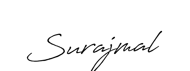 Surajmal stylish signature style. Best Handwritten Sign (Antro_Vectra_Bolder) for my name. Handwritten Signature Collection Ideas for my name Surajmal. Surajmal signature style 7 images and pictures png