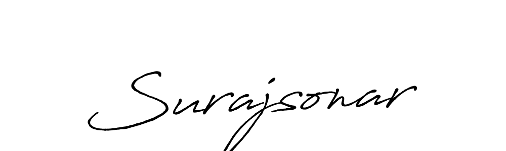 if you are searching for the best signature style for your name Surajsonar. so please give up your signature search. here we have designed multiple signature styles  using Antro_Vectra_Bolder. Surajsonar signature style 7 images and pictures png