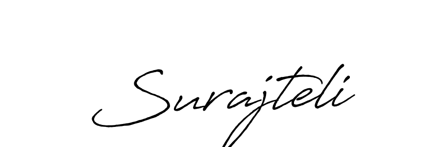 How to Draw Surajteli signature style? Antro_Vectra_Bolder is a latest design signature styles for name Surajteli. Surajteli signature style 7 images and pictures png