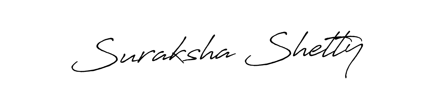 You can use this online signature creator to create a handwritten signature for the name Suraksha Shetty. This is the best online autograph maker. Suraksha Shetty signature style 7 images and pictures png