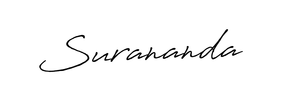 Once you've used our free online signature maker to create your best signature Antro_Vectra_Bolder style, it's time to enjoy all of the benefits that Surananda name signing documents. Surananda signature style 7 images and pictures png