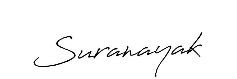 Also we have Suranayak name is the best signature style. Create professional handwritten signature collection using Antro_Vectra_Bolder autograph style. Suranayak signature style 7 images and pictures png