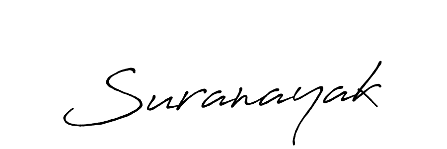 Suranayak stylish signature style. Best Handwritten Sign (Antro_Vectra_Bolder) for my name. Handwritten Signature Collection Ideas for my name Suranayak. Suranayak signature style 7 images and pictures png