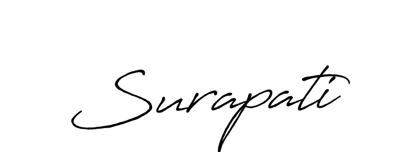 How to Draw Surapati signature style? Antro_Vectra_Bolder is a latest design signature styles for name Surapati. Surapati signature style 7 images and pictures png