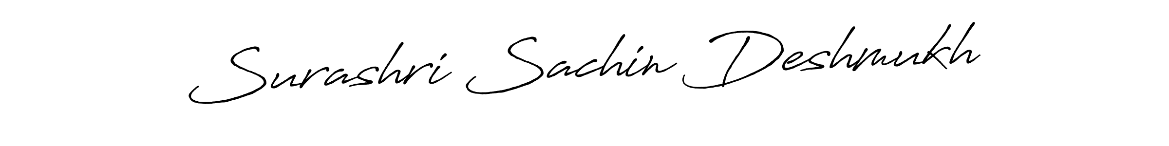 Make a short Surashri Sachin Deshmukh signature style. Manage your documents anywhere anytime using Antro_Vectra_Bolder. Create and add eSignatures, submit forms, share and send files easily. Surashri Sachin Deshmukh signature style 7 images and pictures png