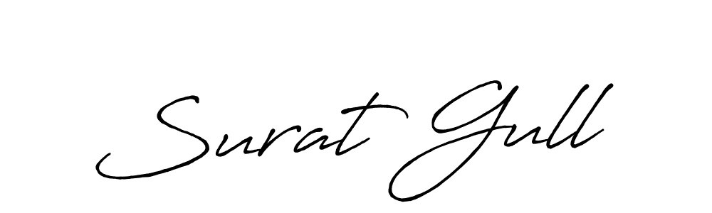 Antro_Vectra_Bolder is a professional signature style that is perfect for those who want to add a touch of class to their signature. It is also a great choice for those who want to make their signature more unique. Get Surat Gull name to fancy signature for free. Surat Gull signature style 7 images and pictures png