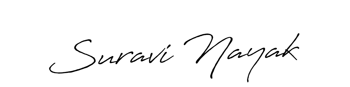 Also You can easily find your signature by using the search form. We will create Suravi Nayak name handwritten signature images for you free of cost using Antro_Vectra_Bolder sign style. Suravi Nayak signature style 7 images and pictures png