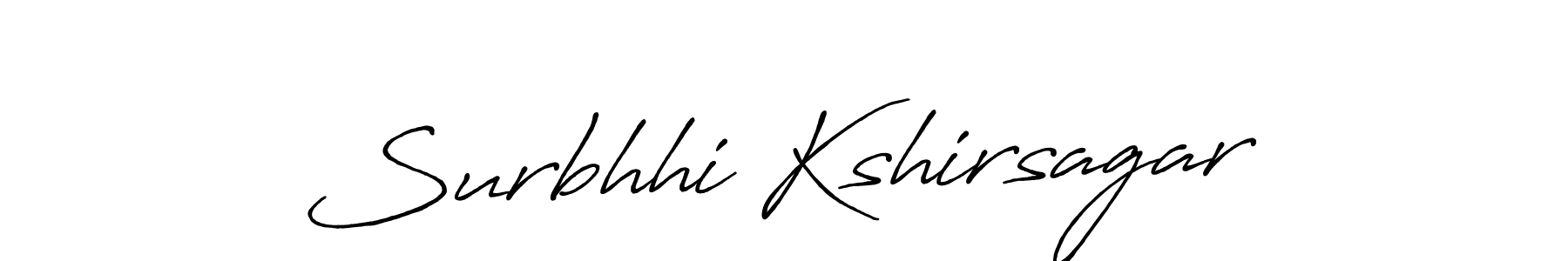 Surbhhi Kshirsagar stylish signature style. Best Handwritten Sign (Antro_Vectra_Bolder) for my name. Handwritten Signature Collection Ideas for my name Surbhhi Kshirsagar. Surbhhi Kshirsagar signature style 7 images and pictures png