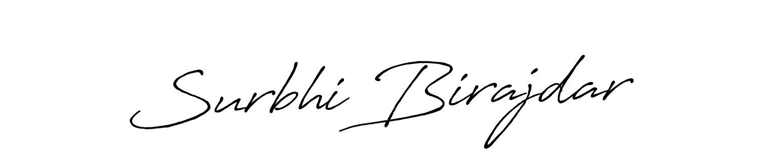 How to make Surbhi Birajdar signature? Antro_Vectra_Bolder is a professional autograph style. Create handwritten signature for Surbhi Birajdar name. Surbhi Birajdar signature style 7 images and pictures png