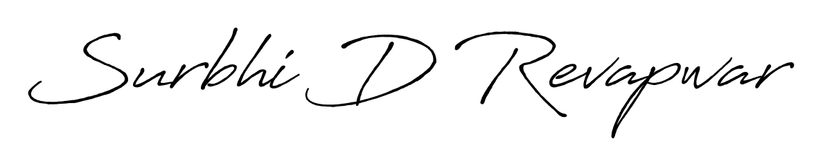 How to make Surbhi D Revapwar signature? Antro_Vectra_Bolder is a professional autograph style. Create handwritten signature for Surbhi D Revapwar name. Surbhi D Revapwar signature style 7 images and pictures png