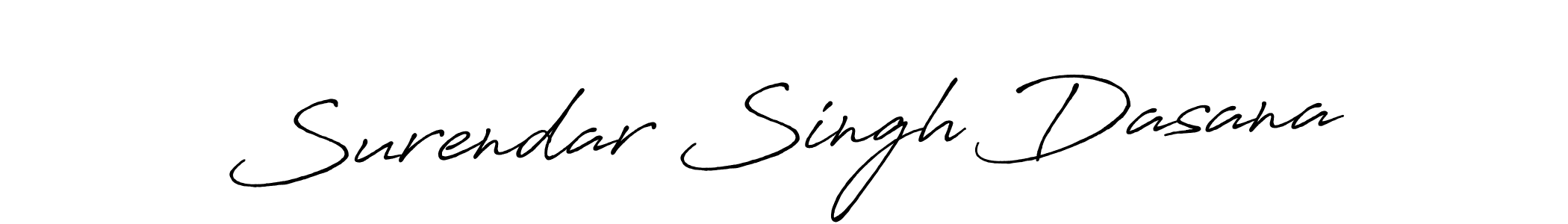 It looks lik you need a new signature style for name Surendar Singh Dasana. Design unique handwritten (Antro_Vectra_Bolder) signature with our free signature maker in just a few clicks. Surendar Singh Dasana signature style 7 images and pictures png