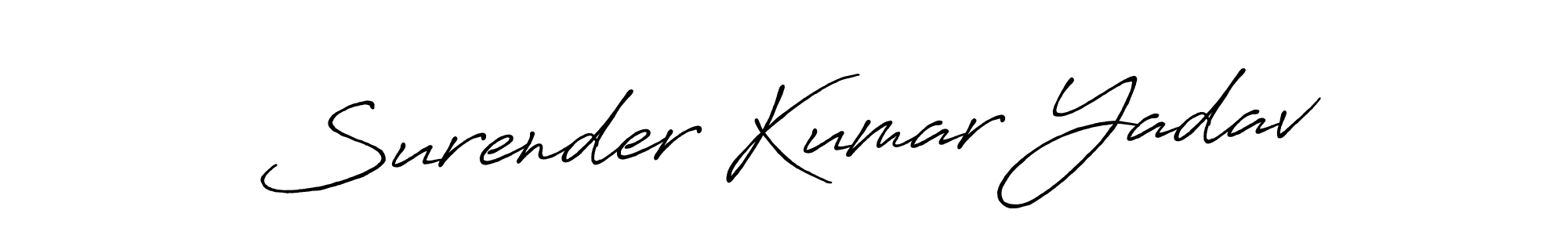 Make a beautiful signature design for name Surender Kumar Yadav. Use this online signature maker to create a handwritten signature for free. Surender Kumar Yadav signature style 7 images and pictures png