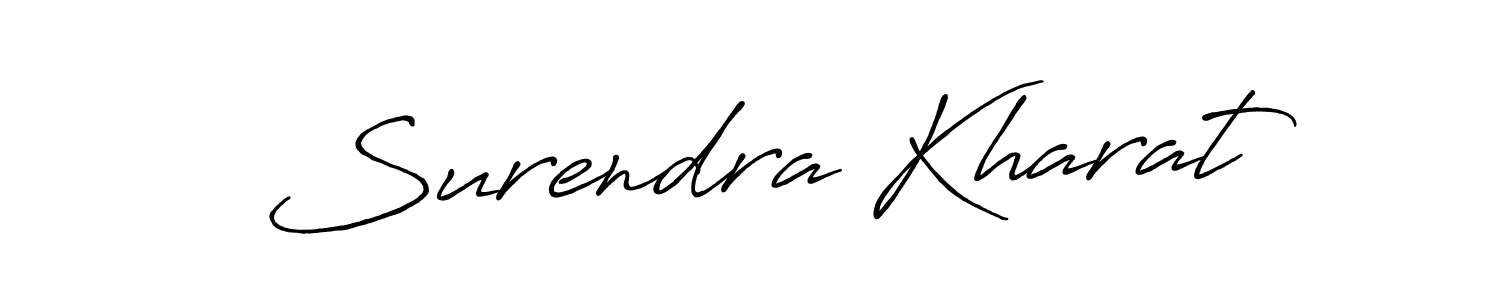 Similarly Antro_Vectra_Bolder is the best handwritten signature design. Signature creator online .You can use it as an online autograph creator for name Surendra Kharat. Surendra Kharat signature style 7 images and pictures png