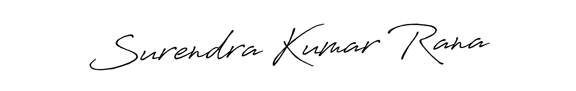 if you are searching for the best signature style for your name Surendra Kumar Rana. so please give up your signature search. here we have designed multiple signature styles  using Antro_Vectra_Bolder. Surendra Kumar Rana signature style 7 images and pictures png