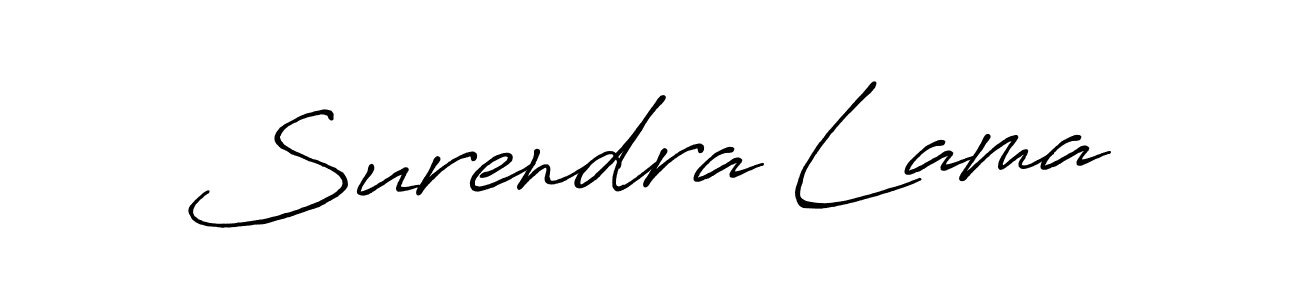 Make a short Surendra Lama signature style. Manage your documents anywhere anytime using Antro_Vectra_Bolder. Create and add eSignatures, submit forms, share and send files easily. Surendra Lama signature style 7 images and pictures png