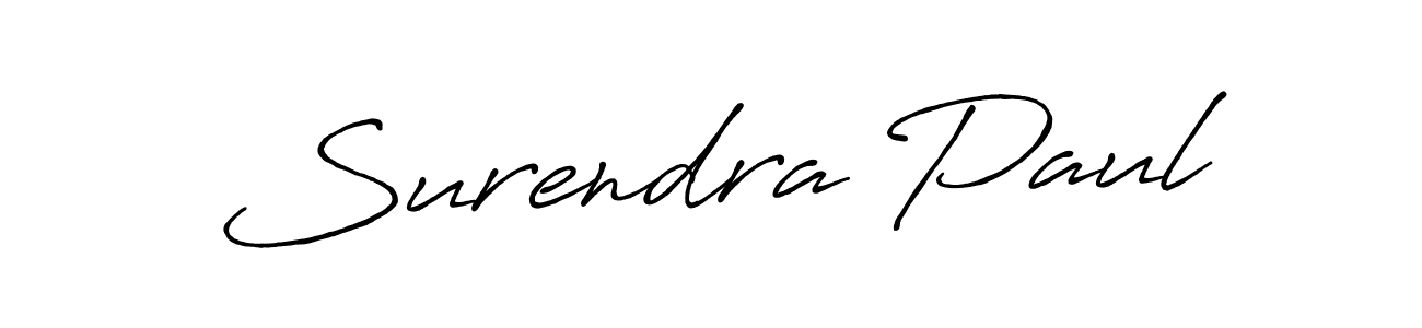 Best and Professional Signature Style for Surendra Paul. Antro_Vectra_Bolder Best Signature Style Collection. Surendra Paul signature style 7 images and pictures png