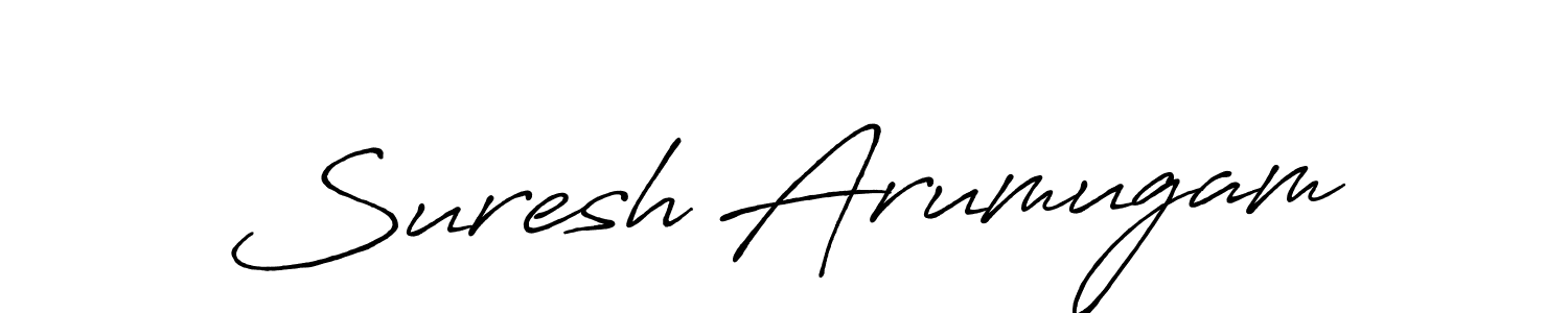 Make a beautiful signature design for name Suresh Arumugam. Use this online signature maker to create a handwritten signature for free. Suresh Arumugam signature style 7 images and pictures png