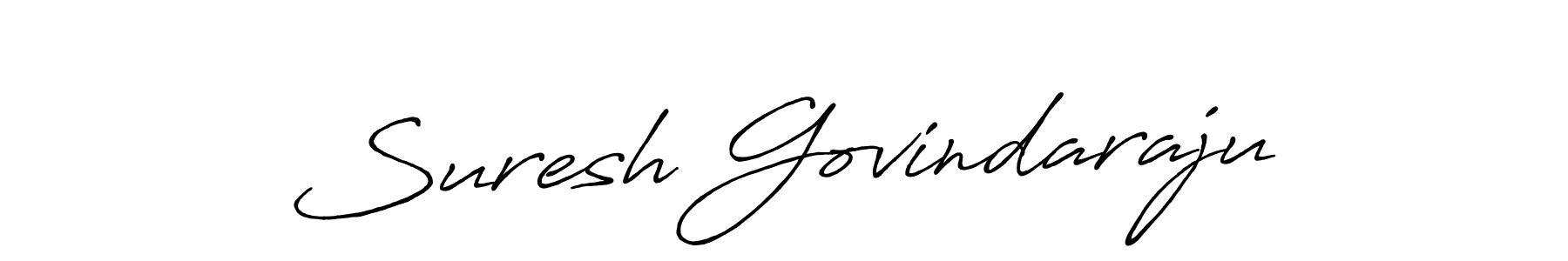 if you are searching for the best signature style for your name Suresh Govindaraju. so please give up your signature search. here we have designed multiple signature styles  using Antro_Vectra_Bolder. Suresh Govindaraju signature style 7 images and pictures png