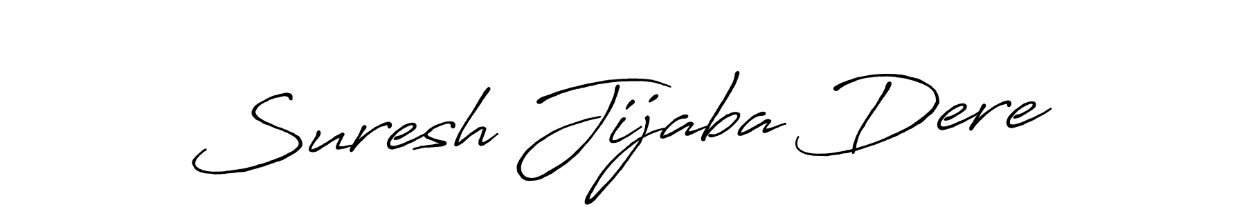 Also we have Suresh Jijaba Dere name is the best signature style. Create professional handwritten signature collection using Antro_Vectra_Bolder autograph style. Suresh Jijaba Dere signature style 7 images and pictures png