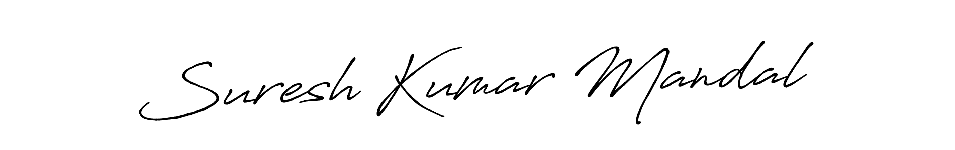 Also we have Suresh Kumar Mandal name is the best signature style. Create professional handwritten signature collection using Antro_Vectra_Bolder autograph style. Suresh Kumar Mandal signature style 7 images and pictures png