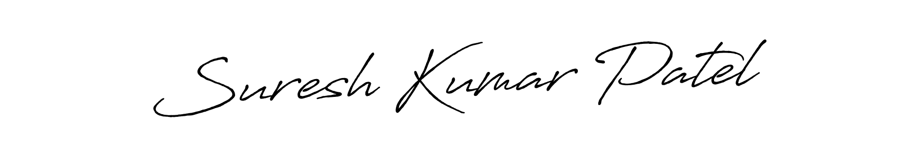 You should practise on your own different ways (Antro_Vectra_Bolder) to write your name (Suresh Kumar Patel) in signature. don't let someone else do it for you. Suresh Kumar Patel signature style 7 images and pictures png