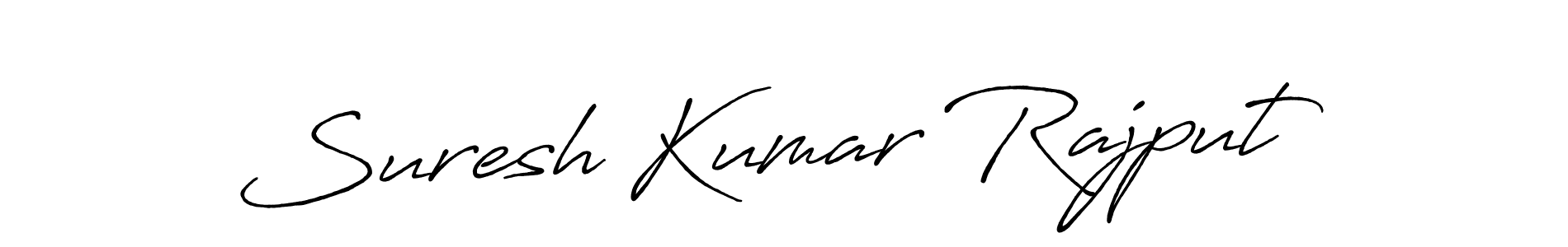 Make a beautiful signature design for name Suresh Kumar Rajput. With this signature (Antro_Vectra_Bolder) style, you can create a handwritten signature for free. Suresh Kumar Rajput signature style 7 images and pictures png