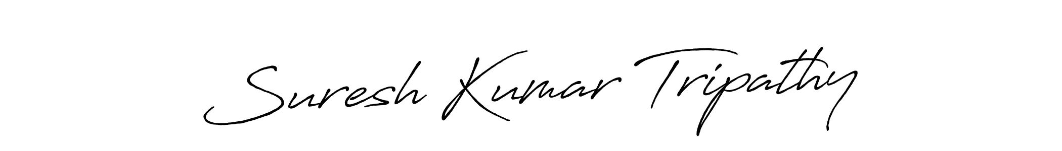 Suresh Kumar Tripathy stylish signature style. Best Handwritten Sign (Antro_Vectra_Bolder) for my name. Handwritten Signature Collection Ideas for my name Suresh Kumar Tripathy. Suresh Kumar Tripathy signature style 7 images and pictures png