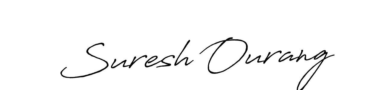 It looks lik you need a new signature style for name Suresh Ourang. Design unique handwritten (Antro_Vectra_Bolder) signature with our free signature maker in just a few clicks. Suresh Ourang signature style 7 images and pictures png