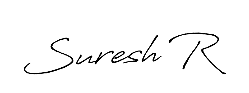 Make a beautiful signature design for name Suresh R. Use this online signature maker to create a handwritten signature for free. Suresh R signature style 7 images and pictures png