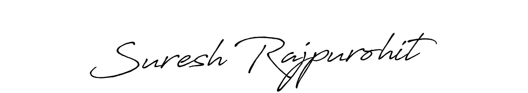 Similarly Antro_Vectra_Bolder is the best handwritten signature design. Signature creator online .You can use it as an online autograph creator for name Suresh Rajpurohit. Suresh Rajpurohit signature style 7 images and pictures png