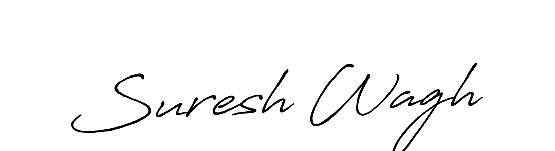 Make a beautiful signature design for name Suresh Wagh. Use this online signature maker to create a handwritten signature for free. Suresh Wagh signature style 7 images and pictures png