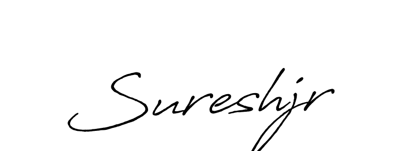 It looks lik you need a new signature style for name Sureshjr. Design unique handwritten (Antro_Vectra_Bolder) signature with our free signature maker in just a few clicks. Sureshjr signature style 7 images and pictures png