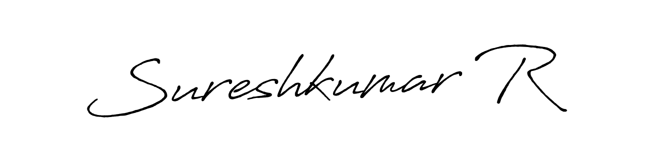 Also You can easily find your signature by using the search form. We will create Sureshkumar R name handwritten signature images for you free of cost using Antro_Vectra_Bolder sign style. Sureshkumar R signature style 7 images and pictures png