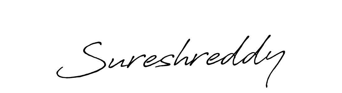Once you've used our free online signature maker to create your best signature Antro_Vectra_Bolder style, it's time to enjoy all of the benefits that Sureshreddy name signing documents. Sureshreddy signature style 7 images and pictures png
