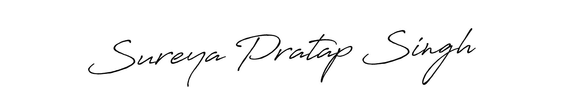 You should practise on your own different ways (Antro_Vectra_Bolder) to write your name (Sureya Pratap Singh) in signature. don't let someone else do it for you. Sureya Pratap Singh signature style 7 images and pictures png