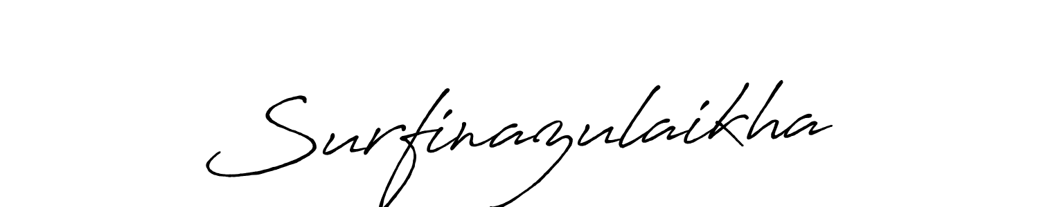 Make a beautiful signature design for name Surfinazulaikha. Use this online signature maker to create a handwritten signature for free. Surfinazulaikha signature style 7 images and pictures png