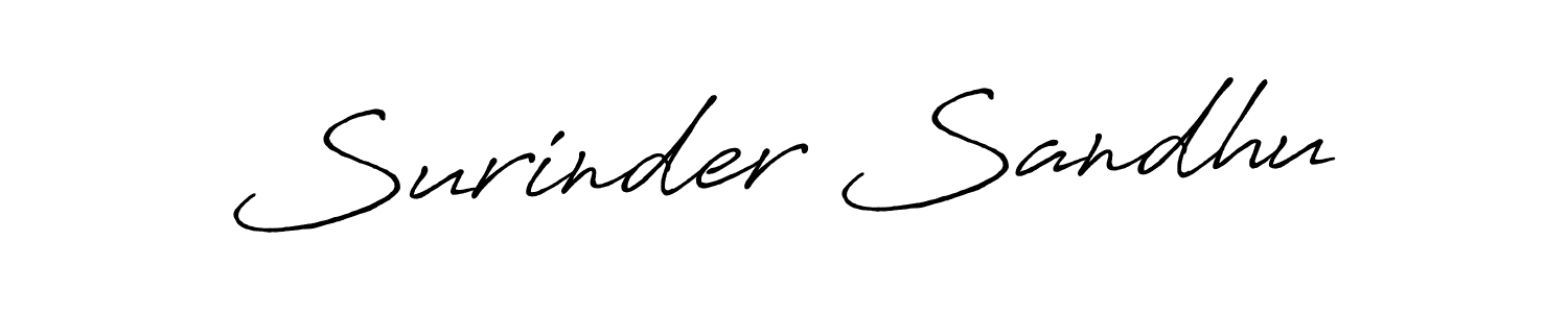 Similarly Antro_Vectra_Bolder is the best handwritten signature design. Signature creator online .You can use it as an online autograph creator for name Surinder Sandhu. Surinder Sandhu signature style 7 images and pictures png