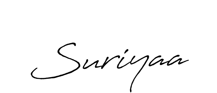 Also You can easily find your signature by using the search form. We will create Suriyaa name handwritten signature images for you free of cost using Antro_Vectra_Bolder sign style. Suriyaa signature style 7 images and pictures png