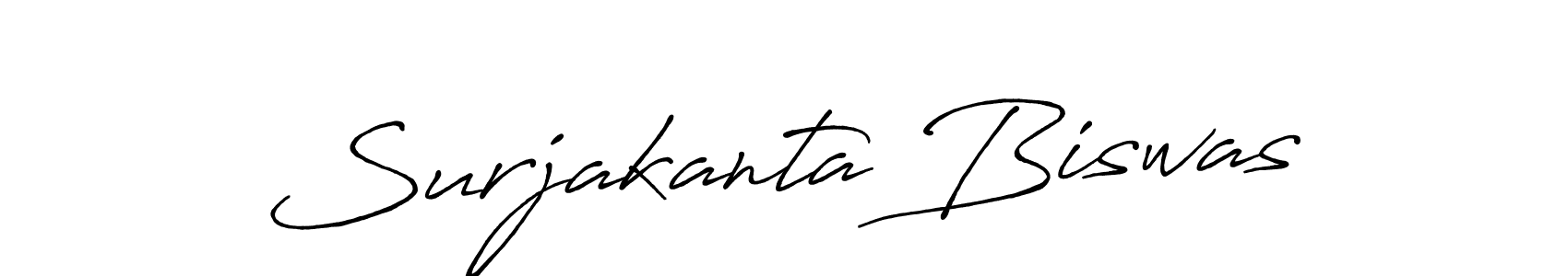 Surjakanta Biswas stylish signature style. Best Handwritten Sign (Antro_Vectra_Bolder) for my name. Handwritten Signature Collection Ideas for my name Surjakanta Biswas. Surjakanta Biswas signature style 7 images and pictures png