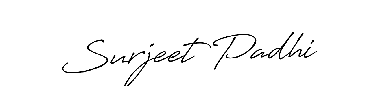 Antro_Vectra_Bolder is a professional signature style that is perfect for those who want to add a touch of class to their signature. It is also a great choice for those who want to make their signature more unique. Get Surjeet Padhi name to fancy signature for free. Surjeet Padhi signature style 7 images and pictures png