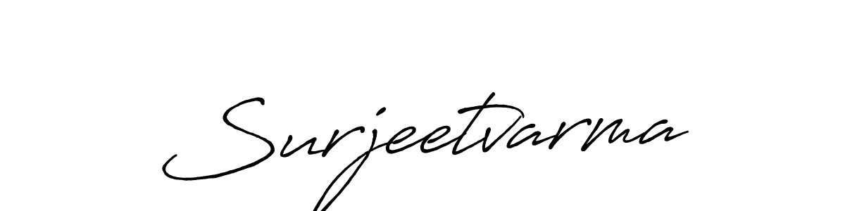 Make a short Surjeetvarma signature style. Manage your documents anywhere anytime using Antro_Vectra_Bolder. Create and add eSignatures, submit forms, share and send files easily. Surjeetvarma signature style 7 images and pictures png