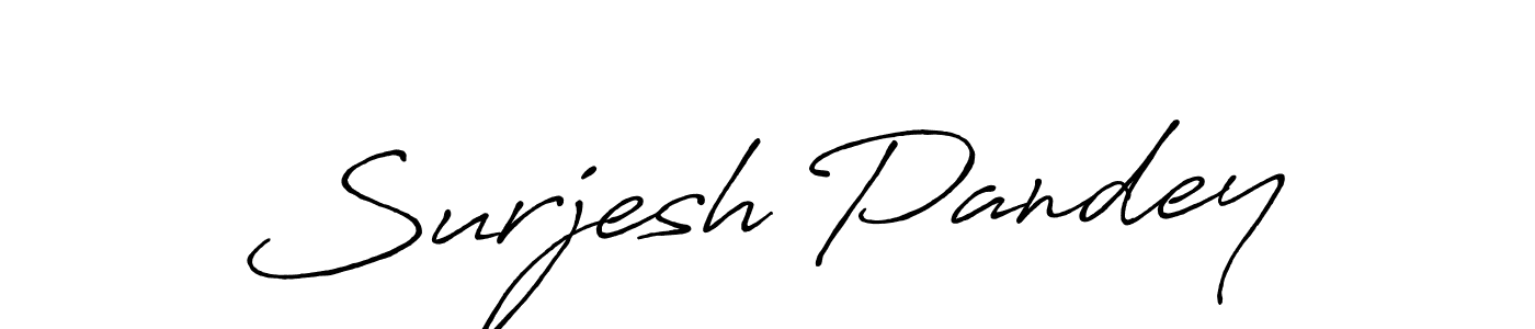 if you are searching for the best signature style for your name Surjesh Pandey. so please give up your signature search. here we have designed multiple signature styles  using Antro_Vectra_Bolder. Surjesh Pandey signature style 7 images and pictures png