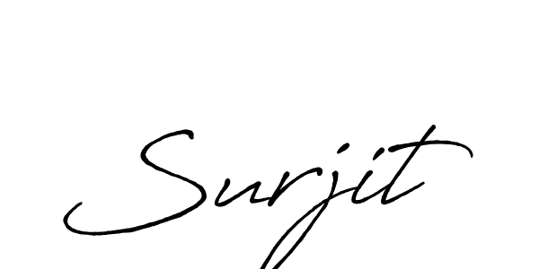 Also You can easily find your signature by using the search form. We will create Surjit name handwritten signature images for you free of cost using Antro_Vectra_Bolder sign style. Surjit signature style 7 images and pictures png